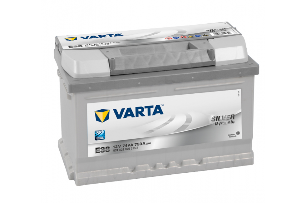 Аккумулятор Varta Silver Dyn 574402 (74 Ah) 750A